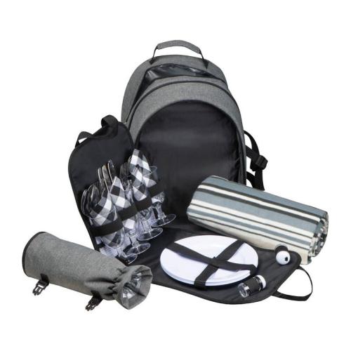 Rucsac picnic pentru 4 persoane, cu o pătură inclu - imagine 9