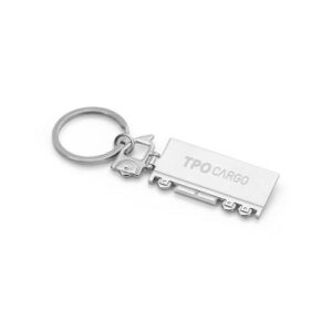 WAGONER. Metal keyring